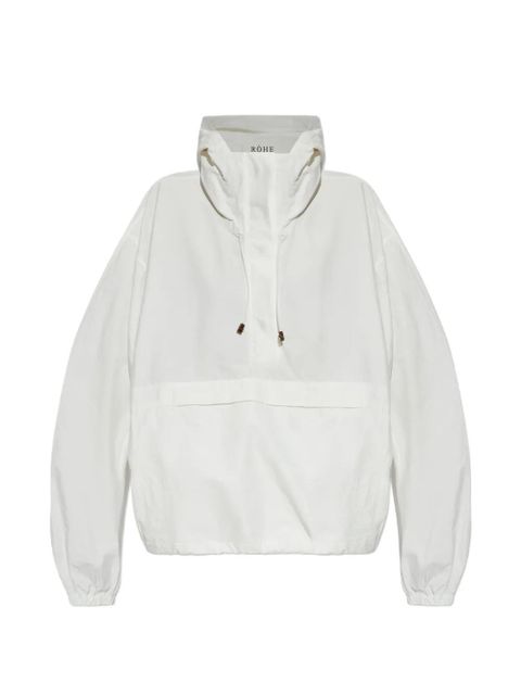 Róhe front-pocket hoodie - White - zdjęcie produktu nr 1