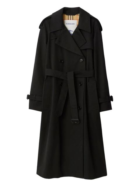 Burberry double-breasted belted trench coat - Black - zdjęcie produktu nr 1