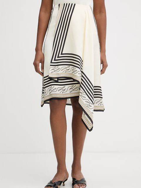 Karl Lagerfeld spódnica z wiskozy - zdjęcie produktu nr 1