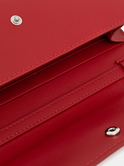 Weekend Max Mara torebka skórzana PEGASO kolor czerwony 2615711034600