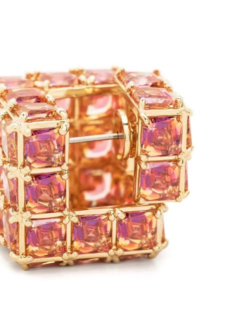 Swarovski Curiosa Single stud earring - Orange