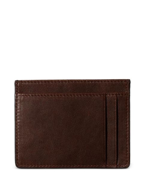 Miu Miu Nappa leather card holder - Brown - zdjęcie produktu nr 2
