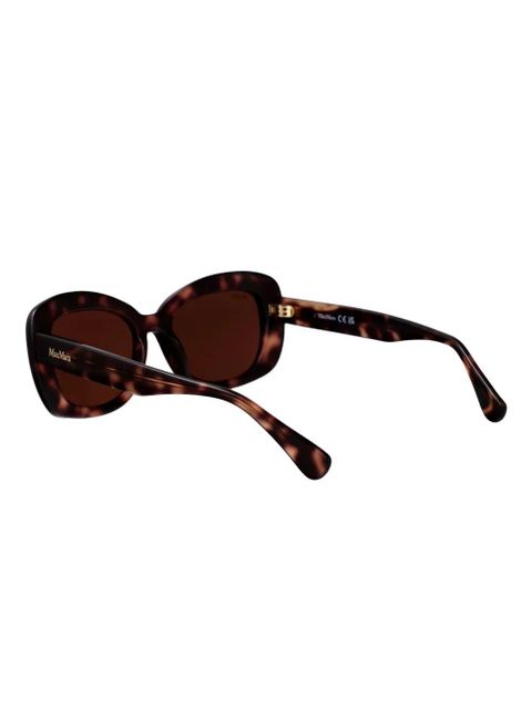 Max Mara Eyewear oval-frame sunglasses - Brown