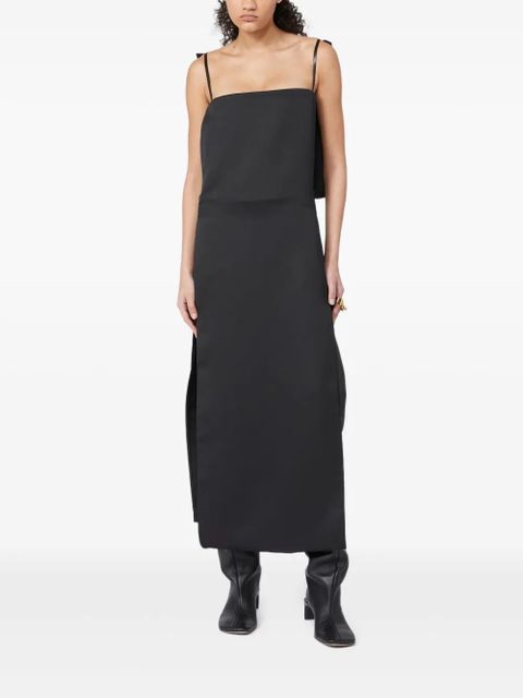 Max Mara square-neck maxi dress - Black - zdjęcie produktu nr 1
