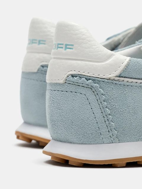 Hoff sneakersy zamszowe BRIDGE FL BLUE