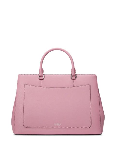 Lauren Ralph Lauren leather tote bag - Pink - zdjęcie produktu nr 2