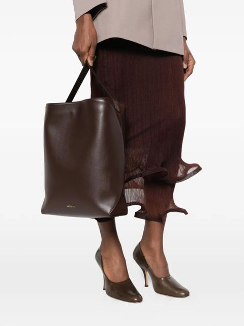 NEOUS Thea panelled shoulder bag - Brown - zdjęcie produktu nr 2