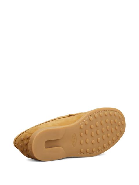 Tod's penny-strap driving loafers - Neutrals