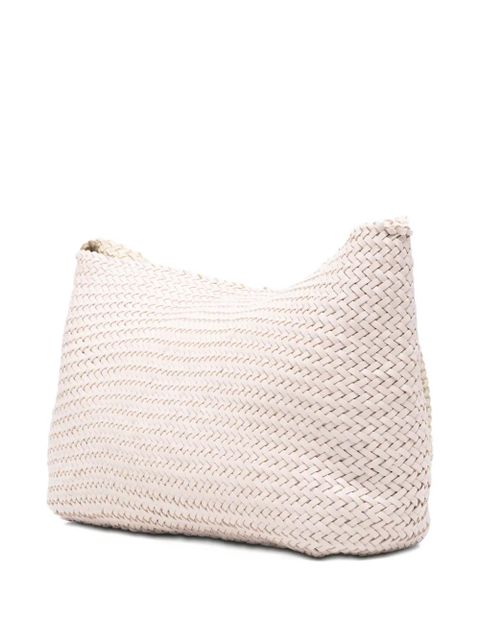 DRAGON DIFFUSION Santa Marta woven shoulder bag - Neutrals