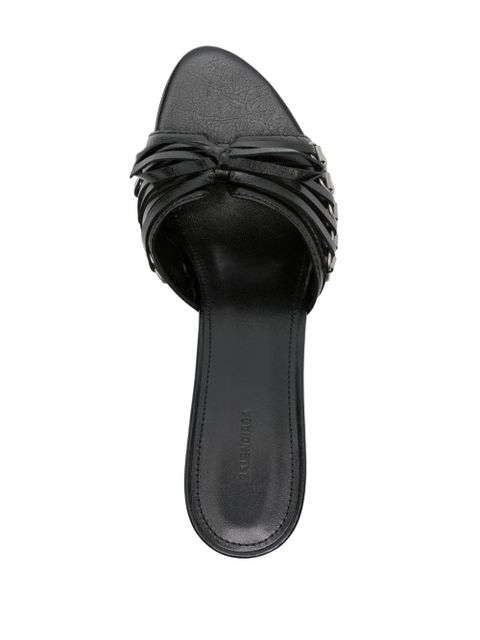 Balenciaga Cagole mules - Black