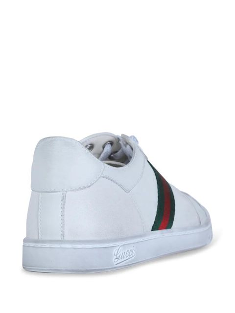 Gucci lace-up sneakers - White