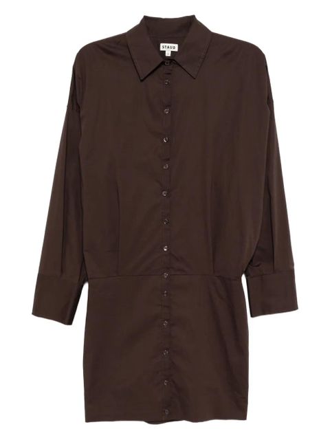 STAUD Cynthia dress - Brown - zdjęcie produktu nr 1
