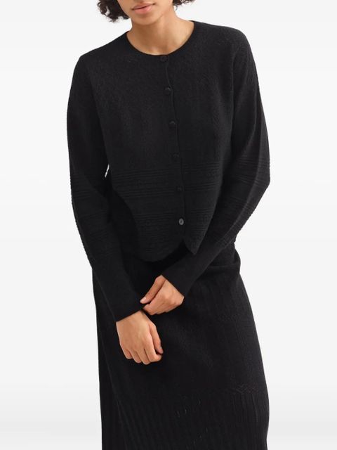 ERES Trio buttonned cardigan - Black