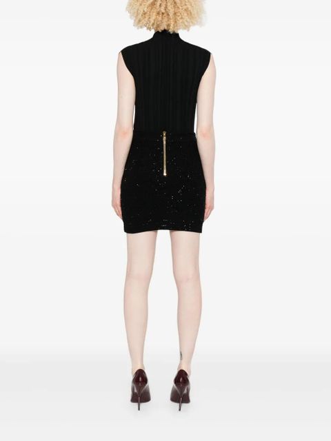 Balmain high-waisted skirt - Black