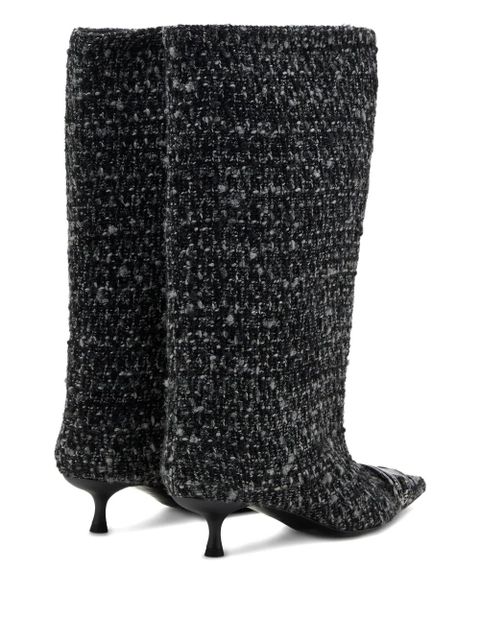 Diesel 40mm D-venus pointed-toe boots - Black