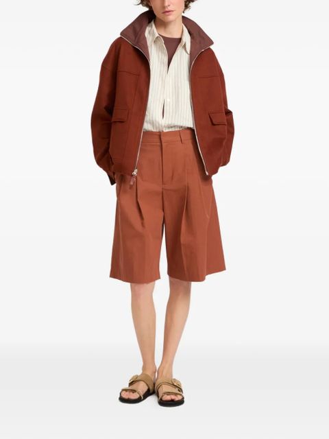 Yves Salomon reversible zip jacket - Brown - zdjęcie produktu nr 2