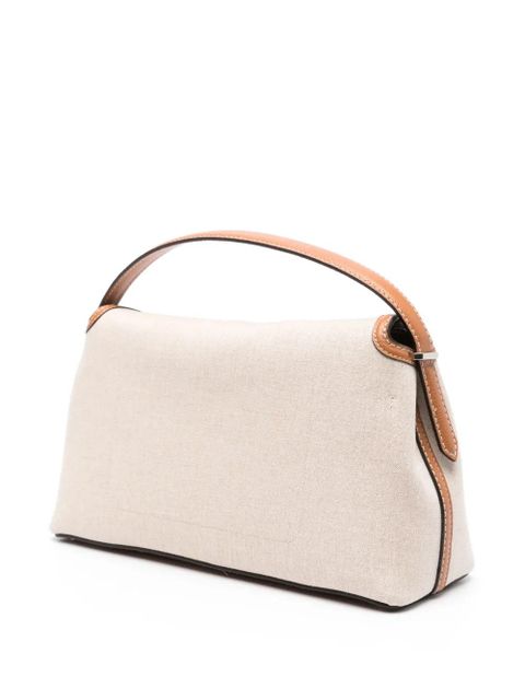 TOTEME T-Lock shoulder bag - Neutrals