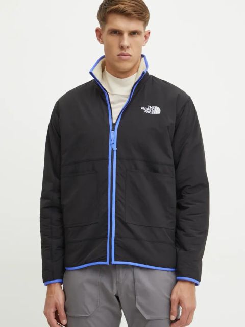 The North Face kurtka dwustronna TNF x Yinka Ilori kolor beżowy przejściowa NF0A89GK4D51