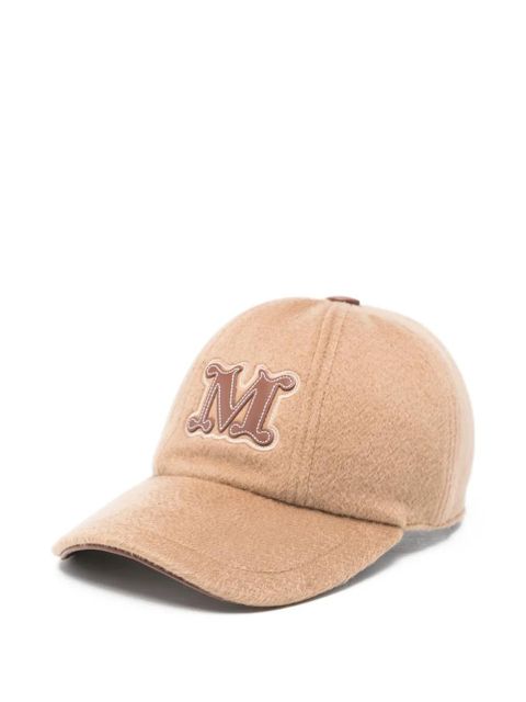 Max Mara felted initial cashmere cap - Brown - zdjęcie produktu nr 1