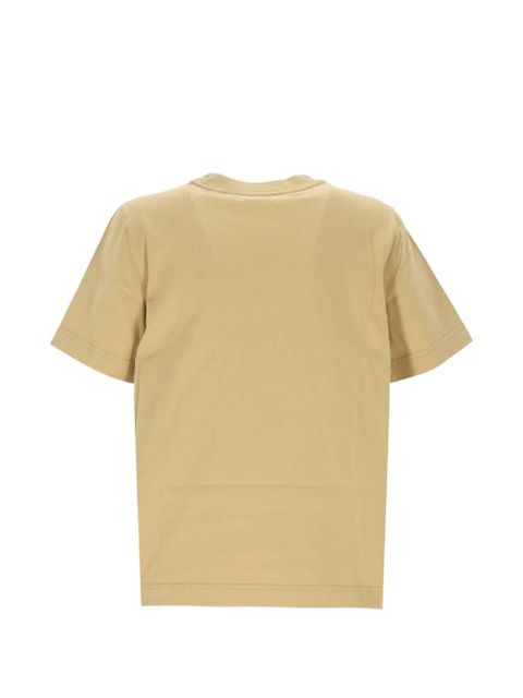 Burberry logo-embroidered T-shirt - Neutrals - zdjęcie produktu nr 2