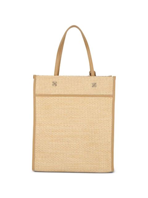 Off-White woven texture tote bag - Neutrals - zdjęcie produktu nr 2