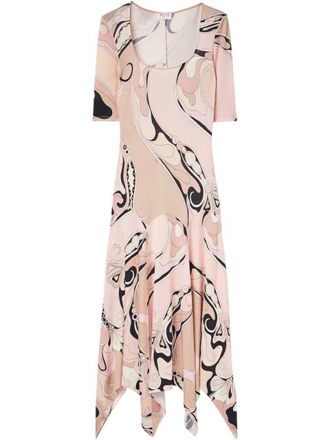 PUCCI orchidee-print dress - Neutrals - zdjęcie produktu nr 1