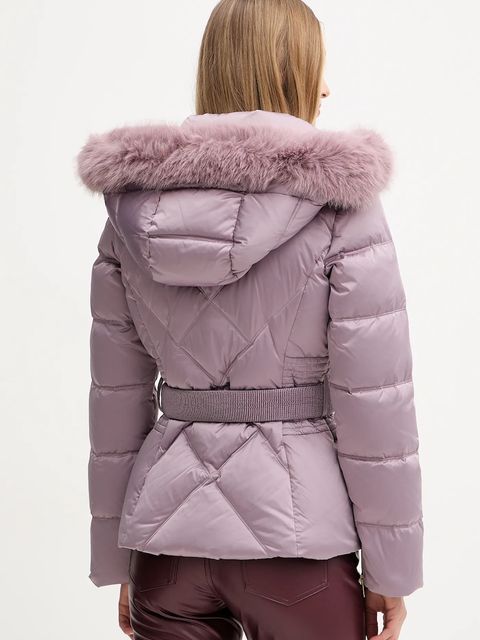Marciano by Guess kurtka puchowa ELLY kolor różowy zimowa 5BGL37 7374A - zdjęcie produktu nr 2
