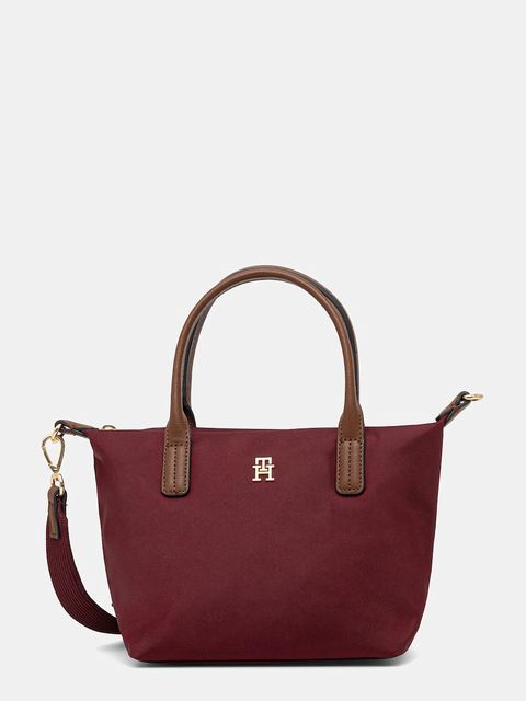 Tommy Hilfiger torebka kolor bordowy AW0AW17709 - zdjęcie produktu nr 1
