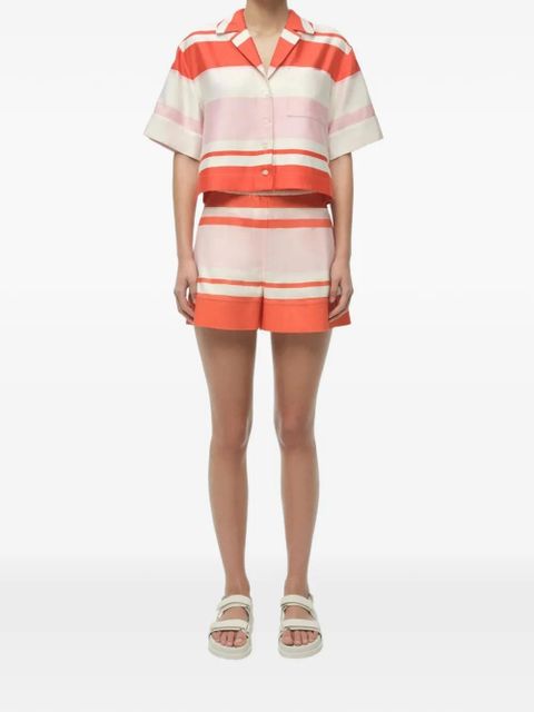 Simkhai Bailee shirt - Red - zdjęcie produktu nr 2