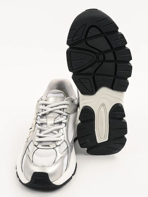 Karl Lagerfeld sneakersy ORION damskie kolor srebrny KL65525