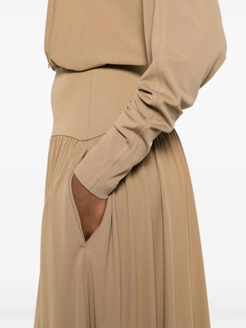 TOTEME boat-neck dress - Neutrals