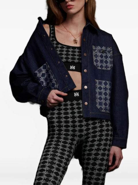 AMIRI MA Quad denim jacket - Blue - zdjęcie produktu nr 2