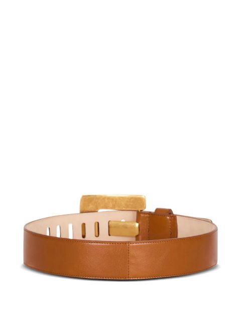 Balmain Anthem leather belt - Brown - zdjęcie produktu nr 2