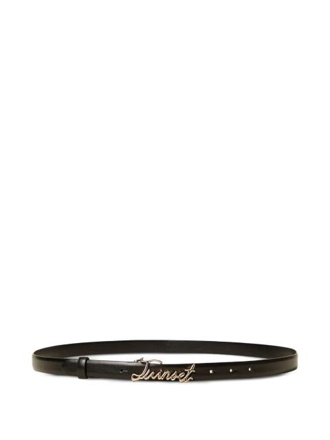 TWINSET logo belt - Black - zdjęcie produktu nr 1
