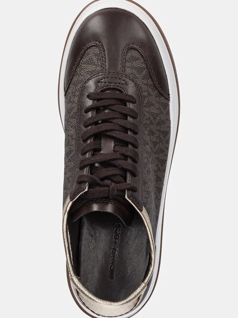 MICHAEL Michael Kors sneakersy Hayes damskie kolor brązowy 43T5HYFS2L.200