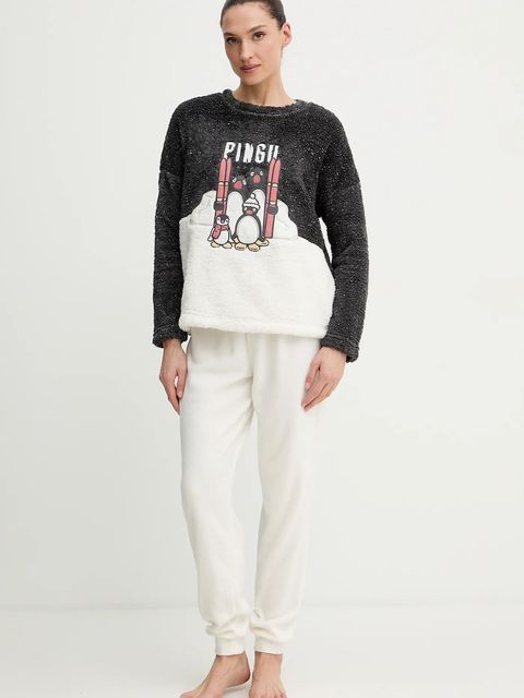 women'secret piżama damska kolor szary 3132240 - zdjęcie produktu nr 1