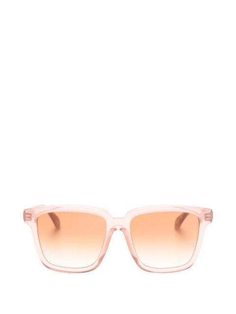 Moncler Eyewear Clasico square-frame sunglasses - Pink - zdjęcie produktu nr 1