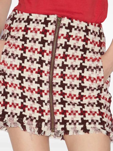 MARANT ÉTOILE Akima miniskirt - Red - zdjęcie produktu nr 2