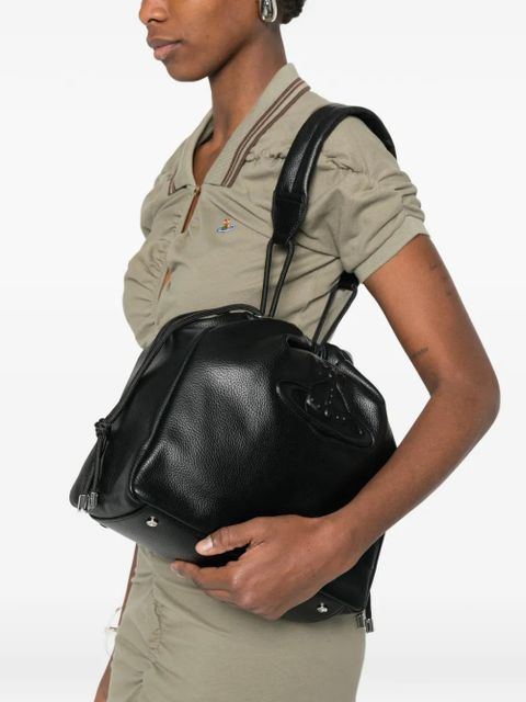 Vivienne Westwood Hilary orb-motif bucket bag - Black - zdjęcie produktu nr 2