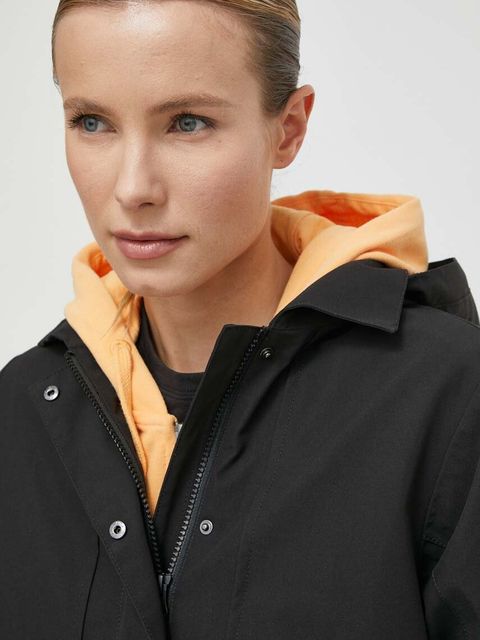 Helly Hansen kurtka przeciwdeszczowa damska kolor czarny przejściowa 54090