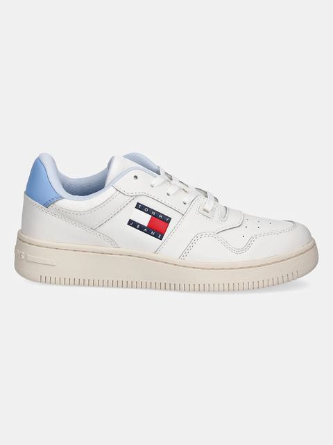 Tommy Jeans sneakersy skórzane TJW RETRO BASKET ESS - zdjęcie produktu nr 2