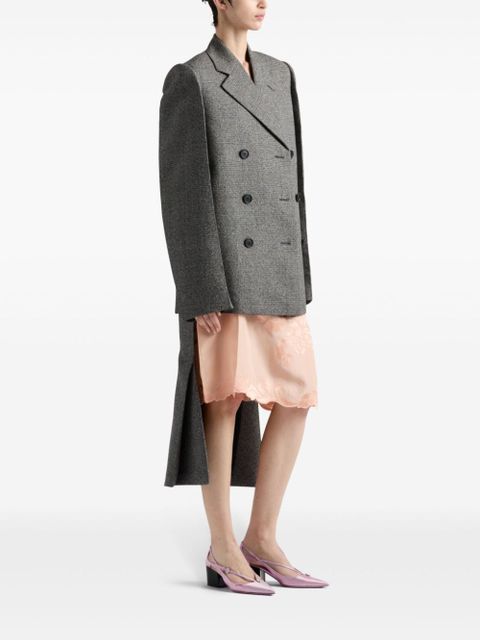 Prada Prince-of-Wales pattern skirt - Grey - zdjęcie produktu nr 2