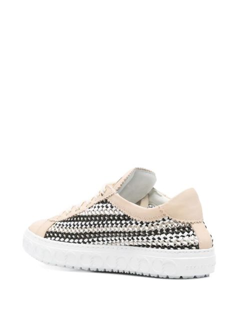 Casadei woven sneakers - Neutrals