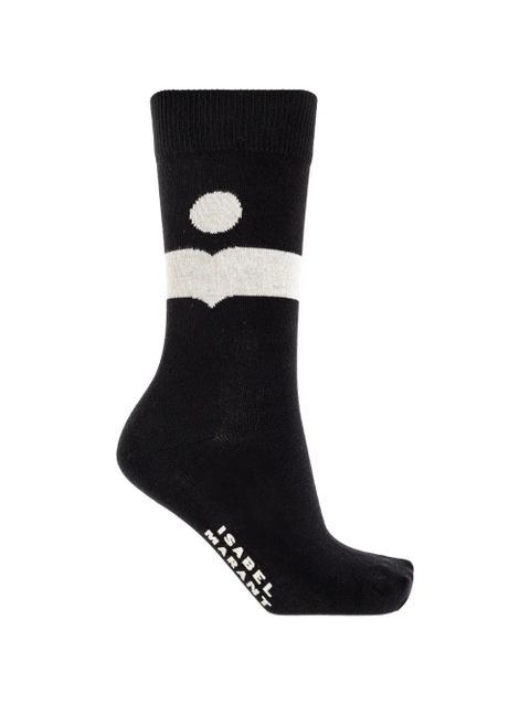 ISABEL MARANT Nesson socks - Black - zdjęcie produktu nr 1