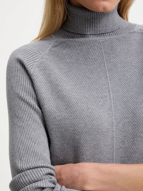 Answear.LAB komplet z domieszką kaszmiru kolor szary