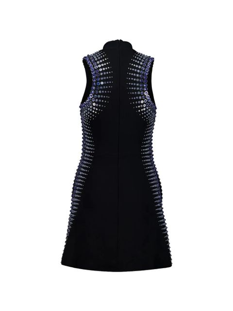 Casablanca embellished sleeveless mini dress - Black - zdjęcie produktu nr 2