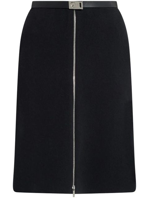 Ferragamo logo buckle skirt - Black - zdjęcie produktu nr 1
