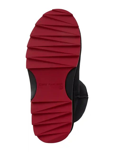 Emu Australia śniegowce zamszowe Sharky Mini kolor czarny W12434