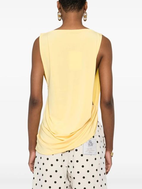 Jacquemus Le Haute Peplo top - Yellow
