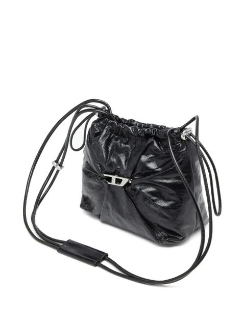 Diesel Scrunch-D bucket bag - Black